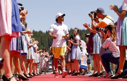 Motorsports: FIA Formula One World Championship, WM, Weltmeisterschaft 2019, Grand Prix of Austria, 44 Lewis Hamilton (GBR, Mercedes AMG Petronas Motorsport), Spielberg Austria