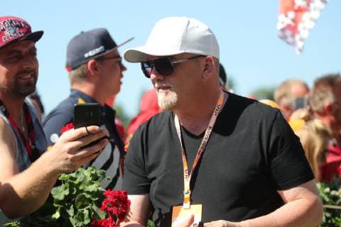 Motorsports: FIA Formula One World Championship, WM, Weltmeisterschaft 2019, Grand Prix of Austria, DJ Ötzi aka Gerhard Gerry Friedle (Verwendung nur in Deutschland - GERMANY ONLY) *** Motorsports FIA Formula One World Championship 2019, Grand Prix of Austria, DJ Ötzi aka Gerhard Gerry Friedle Use only in Germany GERMANY ONLY 