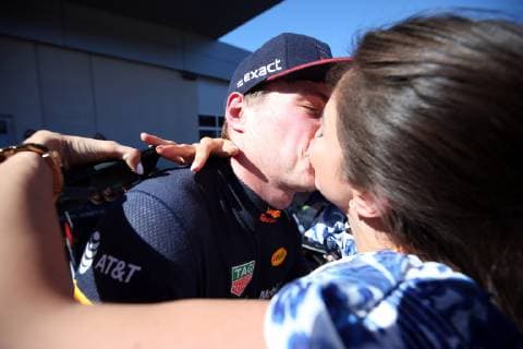 Photo4 LaPresse 30 06 2019 Spielberg, Austria Grand Prix Formula One Austria 2019 In the pic: Max Verstappen (NED) Red Bull Racing RB15 and Dilara Sanlik (GER)  Copyright: xPhoto4 LaPressex