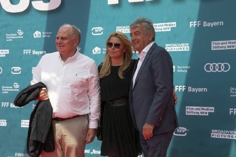 Kroos Der Film Weltpremiere Cinedom Koeln Germany Date 30 06 2019 Wolfgang Niersbach with wife Andrea and Uli Hoeneß