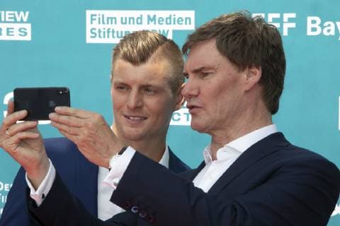 Kroos The Film World Premiere Cinedom Cologne Germany Date 30 06 2019 Toni Kroos with Carsten Maschmeyer