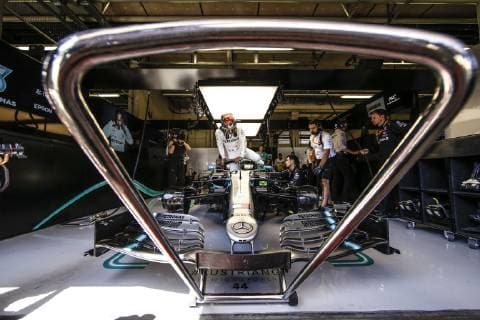 Sport Bilder des Tages Motorsports: FIA Formula One World Championship, WM, Weltmeisterschaft 2019, Grand Prix of Austria, 44 Lewis Hamilton (GBR, Mercedes AMG Petronas Motorsport), Spielberg Austria