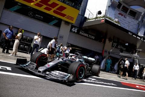 Motorsports: FIA Formula One World Championship, WM, Weltmeisterschaft 2019, Grand Prix of Austria, 44 Lewis Hamilton (GBR, Mercedes AMG Petronas Motorsport), Spielberg Austria