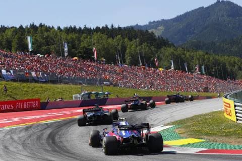Motorsports: FIA Formula One World Championship, WM, Weltmeisterschaft 2019, Grand Prix of Austria, 23 Alexander Albon (THA, Red Bull Toro Rosso Honda), Spielberg Austria
