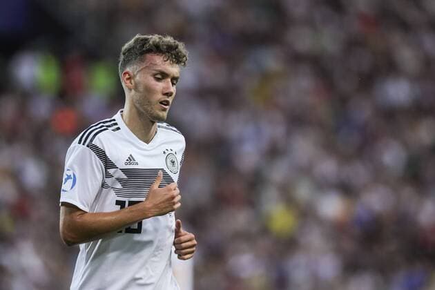 June 30, 2019 - Udine, Friuli, Italy - Luca Waldschmidt of Germany U21, U 21 during the UEFA UNDER21 Championship match between Spain and Germany at Friuli Stadium on June 30, 2019 in Udine, Italy. Spain v Germany - Final - 2019 UEFA U-21 Championship  - ZUMAn230 20190630_zaa_n230_244 Copyright: xEmmanuelexCiancaglinix
