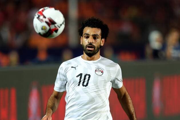(190701) -- CAIRO, July 1, 2019 (Xinhua) -- Mohamed Salah Mahrous Ghaly of Egypt competes during the 2019 Africa Cup of Nations group A match between Egypt and Uganda in Cairo, Egypt, on June 30, 2019. Egypt won 2-0. (Xinhua Ahmed Gomaa) (SP)EGYPT-CAIRO-FOOTBALL-AFRICA CUP OF NATIONS-EGYPT VS UGANDA 