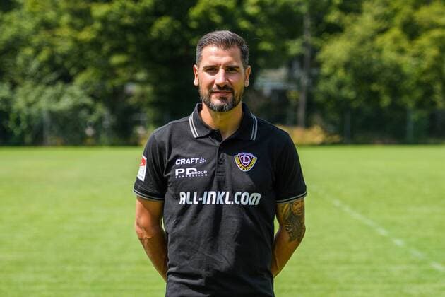 Cristian Fiel SG Dynamo Dresden 2 BL, portrait date 2019 2020