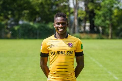 Moussa Kone SG Dynamo Dresden 2 BL, portrait date 2019 2020