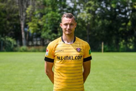 Florian Ballas SG Dynamo Dresden 2 BL, portrait date 2019 2020