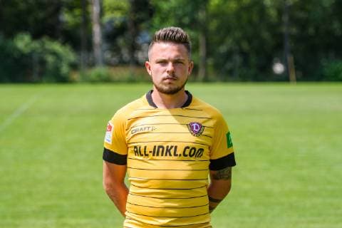 Vasil Kusej SG Dynamo Dresden 2 BL, portrait date 2019 2020