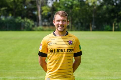 Justin Löwe SG Dynamo Dresden 2 BL, portrait date 2019 2020