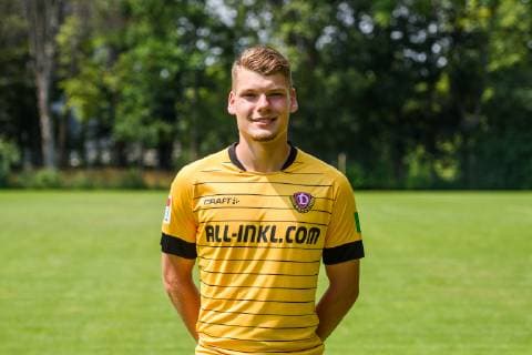 Kevin Ehlers SG Dynamo Dresden 2 BL, portrait date 2019 2020