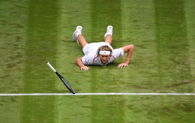 Sport Themen der Woche KW27 Wimbledon 2019 Alexander Zverev , Germany *** Wimbledon 2019 Alexander Zverev , Germany