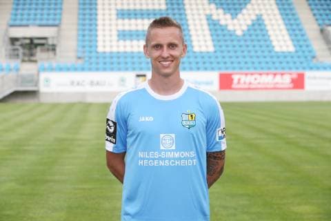 Team Presentation Chemnitz Soccer Regional League Paul Milde Chemnitzer FC 3 League, Portrait Date 2019 2020 , Chemnitz, 01 07 2019, Chemnitz Stadium, Soccer ,