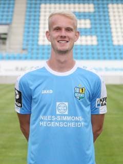 Team presentation Chemnitz soccer regional league Jan Pelle Hoppe Chemnitzer FC 3 League, portrait date 2019 2020 , Chemnitz, 01 07 2019, stadium Chemnitz, soccer ,