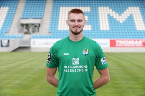 Team presentation Chemnitz soccer regional league Sönke Günther Guenther Chemnitzer FC 3 League, portrait date 2019 2020 , Chemnitz, 01 07 2019, stadium Chemnitz, soccer ,