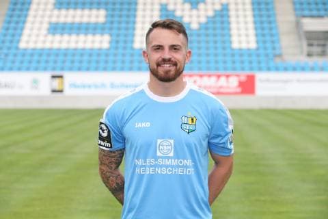 Team presentation Chemnitz soccer regional league Pascal Itter Chemnitzer FC 3 League, portrait date 2019 2020 , Chemnitz, 01 07 2019, stadium Chemnitz, soccer ,