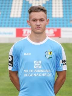 Team presentation Chemnitz soccer regional league Erik Tallig Chemnitzer FC 3 League, portrait date 2019 2020 , Chemnitz, 01 07 2019, stadium Chemnitz, soccer ,