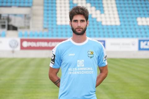 Team presentation Chemnitz soccer regional league Niklas Hoheneder Chemnitzer FC 3 League, portrait date 2019 2020 , Chemnitz, 01 07 2019, stadium Chemnitz, soccer ,