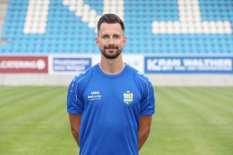 Team Presentation Chemnitz Soccer Regional League Physiotherapist Florian Braband Chemnitzer FC 3 League, Portrait Date 2019 2020 , Chemnitz, 01 07 2019, Stadium Chemnitz, Soccer ,