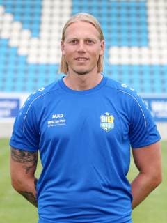 Team presentation Chemnitz soccer regional league goalkeeper coach Marcel Höttecke Hoettecke Chemnitzer FC 3 League, portrait date 2019 2020 , Chemnitz, 01 07 2019, stadium Chemnitz, soccer ,