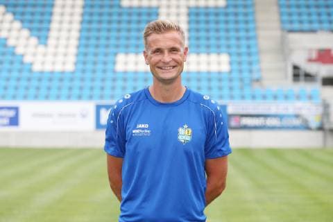 Team presentation Chemnitz soccer regional league coach David Bergner Chemnitzer FC 3 League, portrait date 2019 2020 , Chemnitz, 01 07 2019, stadium Chemnitz, soccer ,
