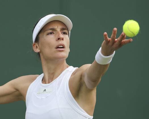 Andrea Petkovic Tennis Wimbledon 2019 Grand Slam ITF ATP ATP WTA AELTC London Great Britain 2 July 2019 Copyright: xJuergenxHasenkopfx