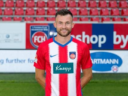 Denis Thomalla 1 Soccer Club Heidenheim 1846 e V 2 Bundesliga, Portrait Date 2019 2020, 02 07 2019 1 Soccer Club Heidenheim 1846 e V , 2 Bundesliga, Portrait Date 2019 2020, 02 07 2019 Heidenheim Copyright: xEIBNER SaschaxWaltherx EP_eer