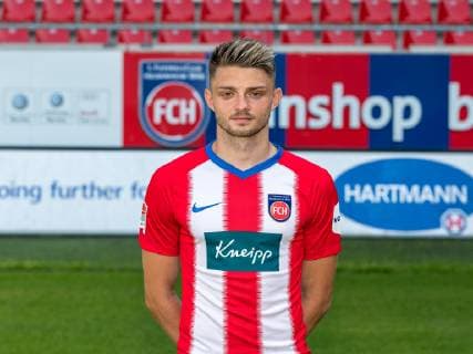 Maurice Multhaup 1 Soccer Club Heidenheim 1846 e V 2 Bundesliga, Portrait Date 2019 2020, 02 07 2019 1 Soccer Club Heidenheim 1846 e V , 2 Bundesliga, Portrait Date 2019 2020, 02 07 2019 Heidenheim Copyright: xEIBNER SaschaxWaltherx EP_eer