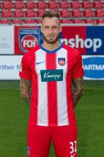 Patrick Schmidt 1 Soccer Club Heidenheim 1846 e V 2 Bundesliga, Portrait Date 2019 2020, 02 07 2019 1 Soccer Club Heidenheim 1846 e V , 2 Bundesliga, Portrait Date 2019 2020, 02 07 2019 Heidenheim Copyright: xEIBNER SaschaxWaltherx EP_eer