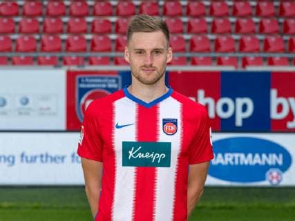Patrick Mainka 1 Soccer Club Heidenheim 1846 e V 2 Bundesliga, Portrait Date 2019 2020, 02 07 2019 1 Soccer Club Heidenheim 1846 e V , 2 Bundesliga, Portrait Date 2019 2020, 02 07 2019 Heidenheim Copyright: xEIBNER SaschaxWaltherx EP_eer