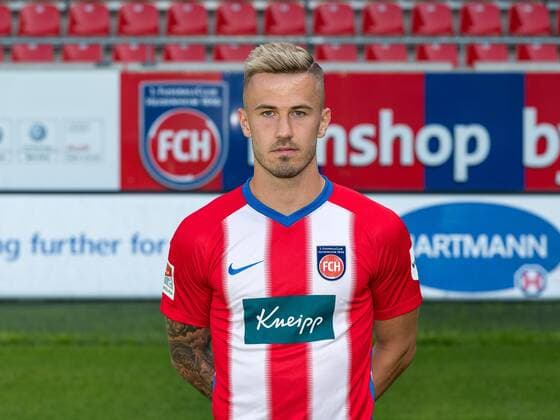 Niklas Dorsch 1 Soccer Club Heidenheim 1846 e V 2 Bundesliga, Portrait Date 2019 2020, 02 07 2019 1 Soccer Club Heidenheim 1846 e V , 2 Bundesliga, Portrait Date 2019 2020, 02 07 2019 Heidenheim Copyright: xEIBNER SaschaxWaltherx EP_eer