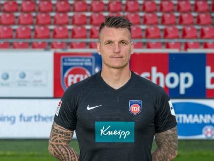 Kevin Mueller 1 Soccer Club Heidenheim 1846 e V 2 Bundesliga, Portrait Date 2019 2020, 02 07 2019 1 Soccer Club Heidenheim 1846 e V , 2 Bundesliga, Portrait Date 2019 2020, 02 07 2019 Heidenheim Copyright: xEIBNER SaschaxWaltherx EP_eer
