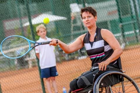 Mieke VAN CHASTELET NED , 31 German Open Wheelchair Tennis 2019, ITF, Berlin, 03 06 2019,