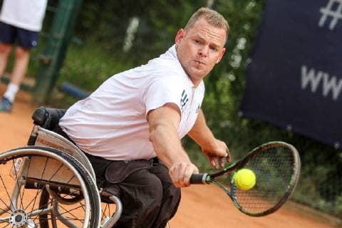 Sven HILLER GER , 31 German Open Wheelchair Tennis 2019, ITF, Berlin, 03 06 2019,