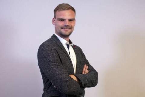 Liqui Moly Handball Bundesliga Hilton Hotel Koeln Deutschland Datum: 03.07.2019 Alexander Fink *** Liqui Moly Handball Bundesliga Hilton Hotel Cologne Germany Date 03 07 2019 Alexander Fink