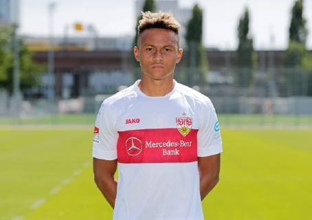 FOOTBALL 2 BUNDESLIGA SAISON 2019 2020 03 07 2019 Photo shoot at VfB Stuttgart Roberto Massimo VfB Stuttgart