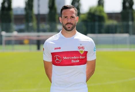 FOOTBALL 2 BUNDESLIGA SAISON 2019 2020 03 07 2019 Photo shoot at VfB Stuttgart Gonzalo Castro VfB Stuttgart
