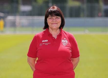 FOOTBALL 2 BUNDESLIGA SAISON 2019 2020 03 07 2019 Photo shoot at the VfB Stuttgart witness Gordana Markovic Masala VfB Stuttgart
