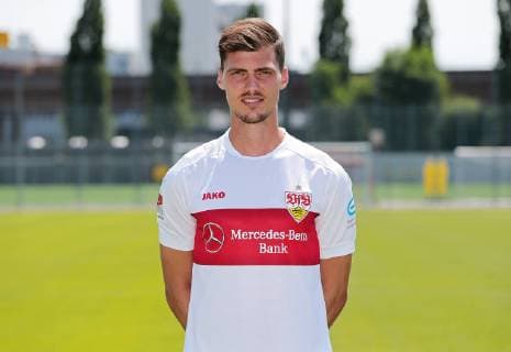 FOOTBALL 2 BUNDESLIGA SAISON 2019 2020 03 07 2019 Photo shoot at VfB Stuttgart Pascal Stenzel VfB Stuttgart