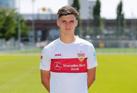 FOOTBALL 2 BUNDESLIGA SAISON 2019 2020 03 07 2019 Photo shoot at VfB Stuttgart Mateo Klimowicz VfB Stuttgart