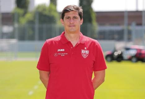FOOTBALL 2 BUNDESLIGA SAISON 2019 2020 03 07 2019 Photo shoot at VfB Stuttgart Physiotherapist Manuel Roth VfB Stuttgart