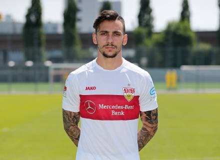 FOOTBALL 2 BUNDESLIGA SAISON 2019 2020 03 07 2019 Photo shoot at VfB Stuttgart Anastasios Donis VfB Stuttgart