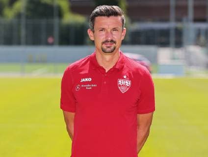 FOOTBALL 2 BUNDESLIGA SAISON 2019 2020 03 07 2019 Photo shoot at VfB Stuttgart Athletics Coach Martin Franz VfB Stuttgart