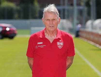 FOOTBALL 2 BUNDESLIGA SAISON 2019 2020 03 07 2019 Photo shoot at VfB Stuttgart Co Trainer Rainer Ulrich VfB Stuttgart