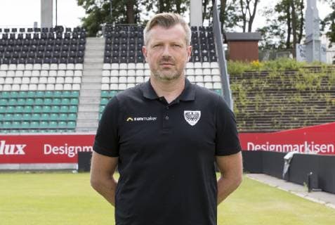 Sven Hübscher SC Preußen Münster 3 league, portrait date 2019 2020 DFB regulations prohibit any use of photographs as image sequences and or quasi video Copyright: xKirchner MarcoxSteinbrennerx