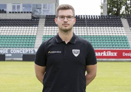 Lukas Brüggemann SC Prussia Münster 3 League, portrait date 2019 2020 DFB regulations prohibit any use of photographs as image sequences and or quasi video Copyright: xKirchner MarcoxSteinbrennerx