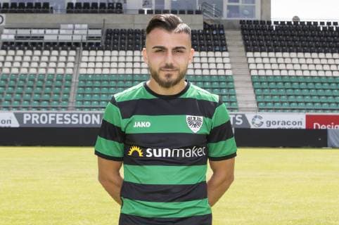 Seref Özcan SC Prussia Münster 3 League, portrait date 2019 2020 DFB regulations prohibit any use of photographs as image sequences and or quasi video Copyright: xKirchner MarcoxSteinbrennerx