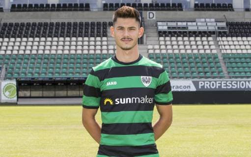 Ugur Tezel SC Prussia Münster 3 League, portrait date 2019 2020 DFB regulations prohibit any use of photographs as image sequences and or quasi video Copyright: xKirchner MarcoxSteinbrennerx
