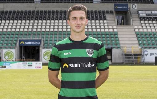 Dominik Klann SC Preußen Münster 3 League, portrait date 2019 2020 DFB regulations prohibit any use of photographs as image sequences and or quasi video Copyright: xKirchner MarcoxSteinbrennerx